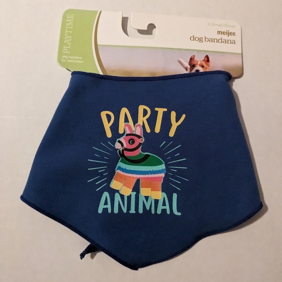 meijer Other - Party Animal Dog Bandana Brand New with tags multiple sizes available